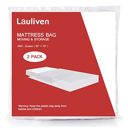Lauliven Mattress Bag - Heavy Duty Mattress Protection Cover