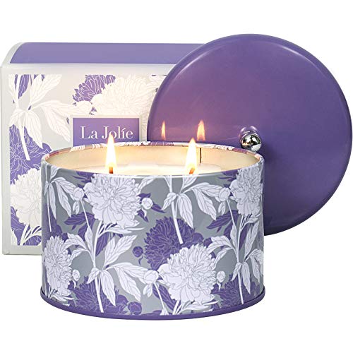 Lavender Scented Candle for Relaxation and Stress Relief