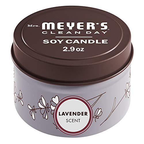 Lavender Soy Tin Candle with Essential Oils