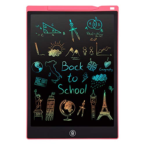 LCD Writing Tablet, 12 Inch Colorful Doodle Board Drawing Tablet