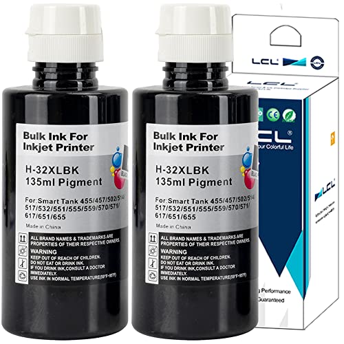 LCL Ink Bottle Replacement for HP Smart Tank