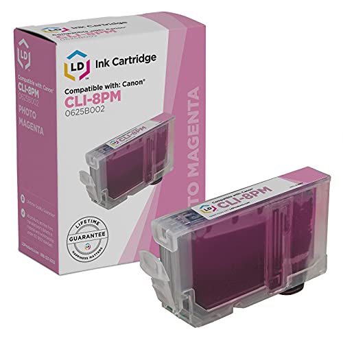 LD Compatible Ink Cartridge Replacement for Canon CLI8PM 0625B002 (Photo Magenta)