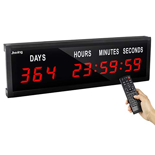 LED Countdown Clock with Remote