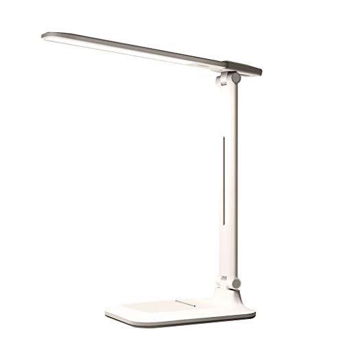 LED Desk Lamp with Rechargeable Battery and Adjustable Color Temperature