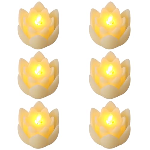 LED Lotus Table Candles