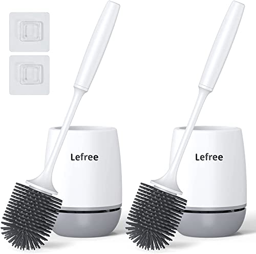 Lefree Silicone Toilet Brush Set