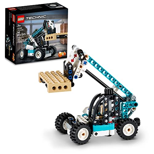 LEGO Technic 2 in 1 Telehandler Construction Truck Building Set