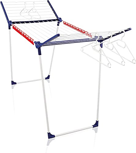 Leifheit Classic 200 Solid Clothes Airer with Accessories
