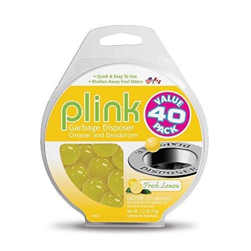 Lemon-Scented Garbage Disposal Cleaner and Deodorizer