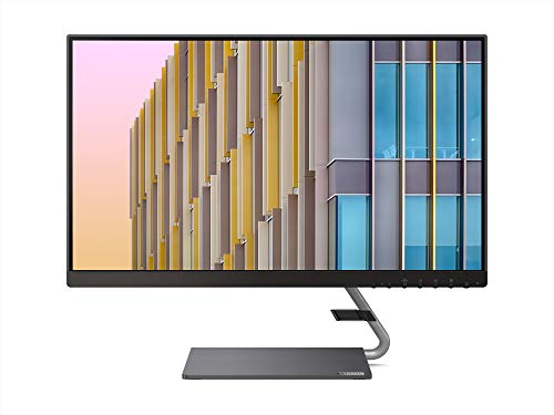 Lenovo L24i-30-2022 - Everyday Monitor - 23.8 Inch FHD - 75 Hz - AMD  Freesync - Low Blue Light Certified - Tilt Stand - HDMI & VGA, Grey