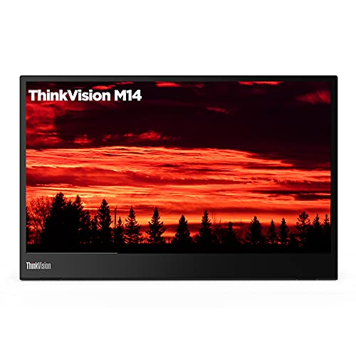 Lenovo ThinkVision M14 Portable Full HD 14" IPS Monitor