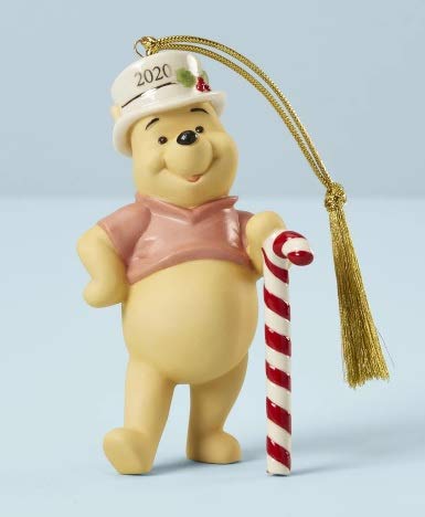 Lenox 2020 Christmas Cheer Winnie The Pooh Ornament, 0.35 LB, Ivory