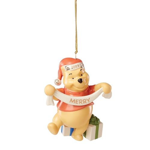 LENOX Winnie The Pooh Merry Ornament