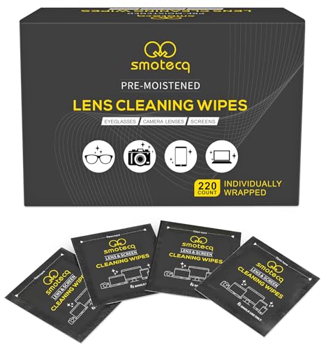 Lens Cleaning Wipes - 220 Count