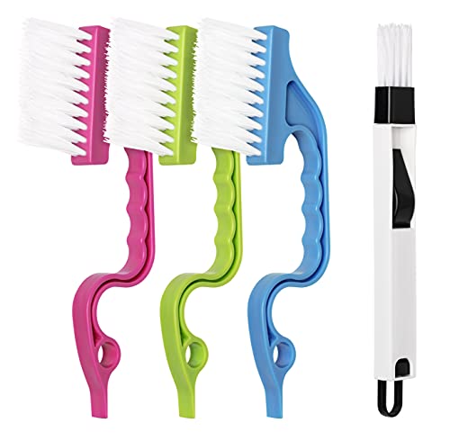 LEOBRO Hand-held Cleaning Brushes Pack of 4