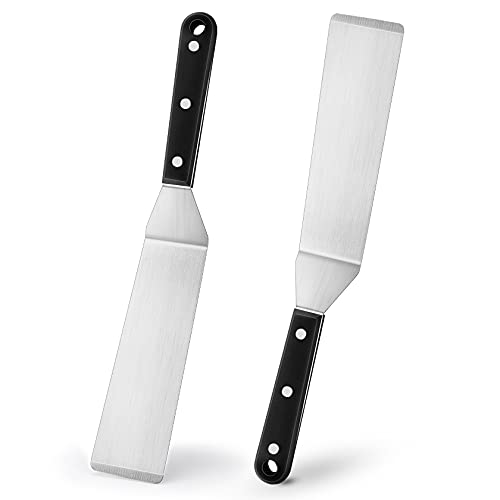 Leonyo Long Narrow Metal Spatula Set