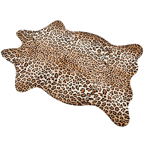 Leopard Print Rug Area Carpet