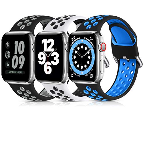 Lerobo Silicone Sport Bands for Apple Watch