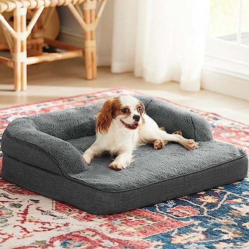 Lesure Memory Foam Dog Bed