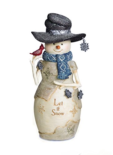Let It Snow Snowman Figurine