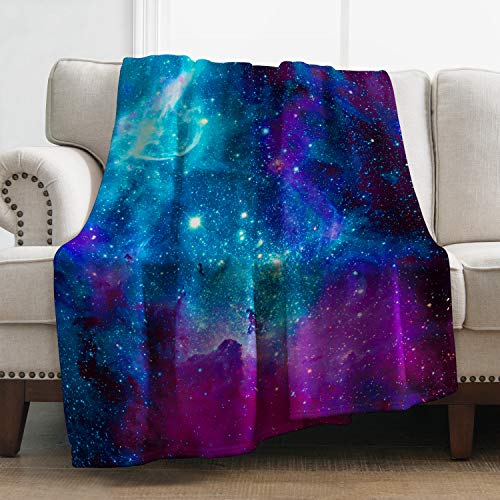 Levens Galaxy Space Throw Blanket