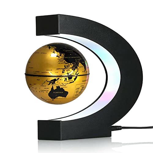 Levitating Globe with LED Light