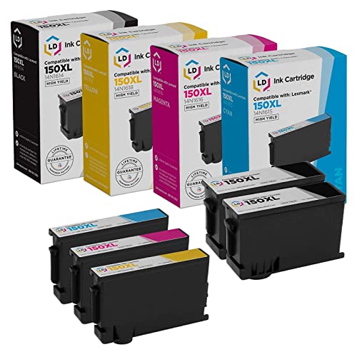 Lexmark 150XL High Yield Ink Cartridge Replacement (5-Pack)