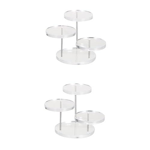 LIFKOME 2 Pcs Jewelry Display Stand