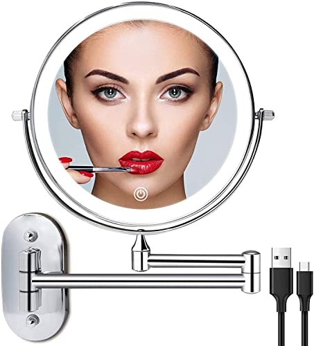 Lighted Makeup Vanity Mirror with Magnification
