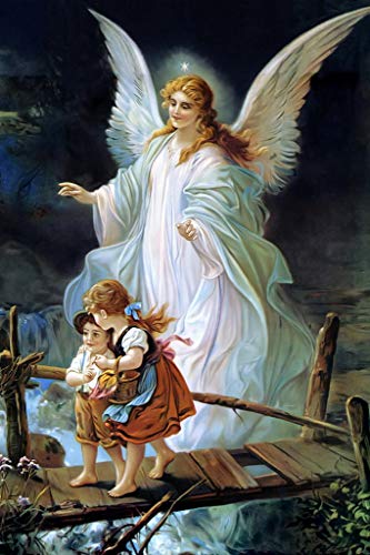 Lindberg Heilige Schutzengel Guardian Angel Art Print Poster