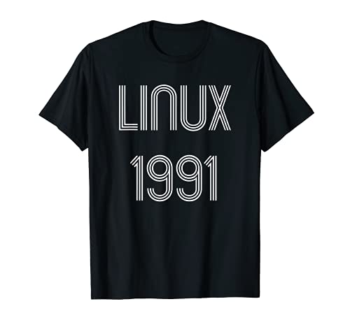 Linux 1991 Geek T-Shirt