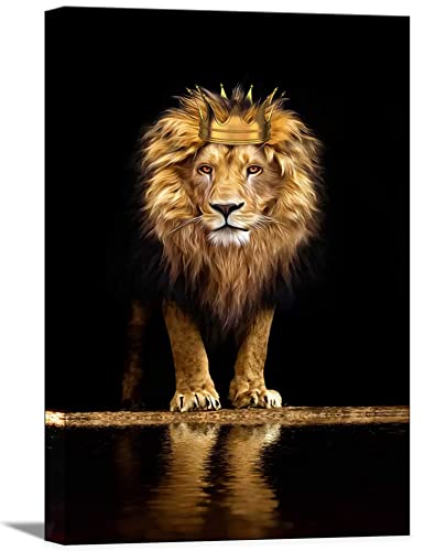 Lion Canvas Print Wall Art