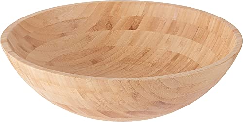 Lipper Bamboo Wood Salad Bowl