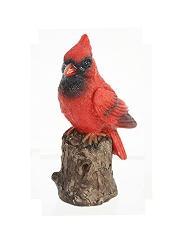 Little Cardinal Perched Figurine