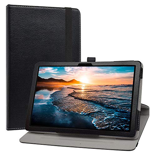 LiuShan 360 Degree Rotation Stand PU Leather Case for Huawei MatePad T10s/T10 Tablet