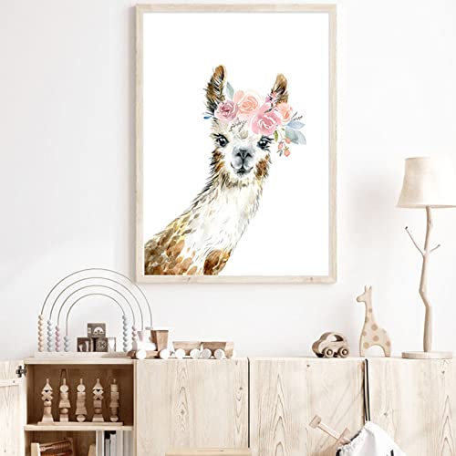 Llama Wall Decor Artwork Poster