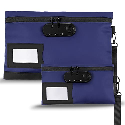 Locking Pouch Cash Bag with Combination Lock