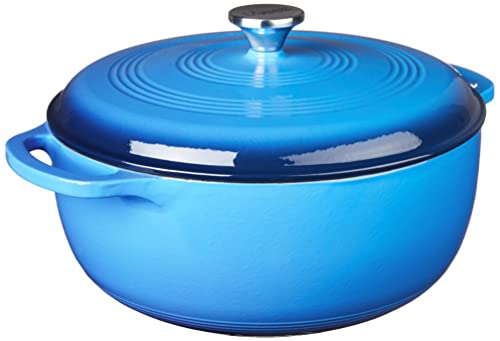 Lodge 7.5 Quart Enameled Dutch Oven with Lid