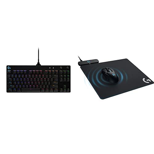 Logitech G PRO Mech Gaming Keyboard & Powerplay Wireless Charging