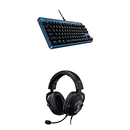 Logitech G PRO Mechanical Gaming Keyboard + PRO X Wired Gaming Headset Bundle - League of Legends Edition