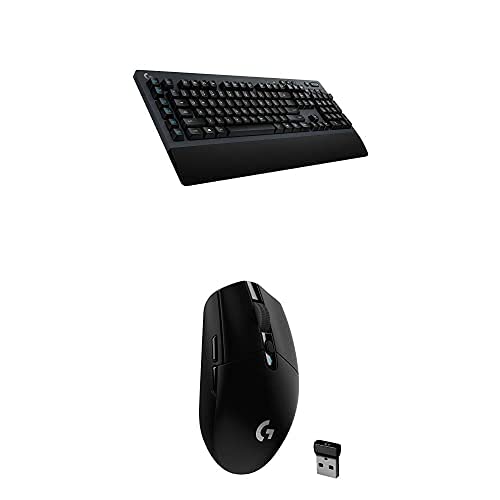 Logitech G613 Lightspeed Wireless Mechanical Gaming Keyboard and G305 Lightspeed Wireless Gaming Mouse