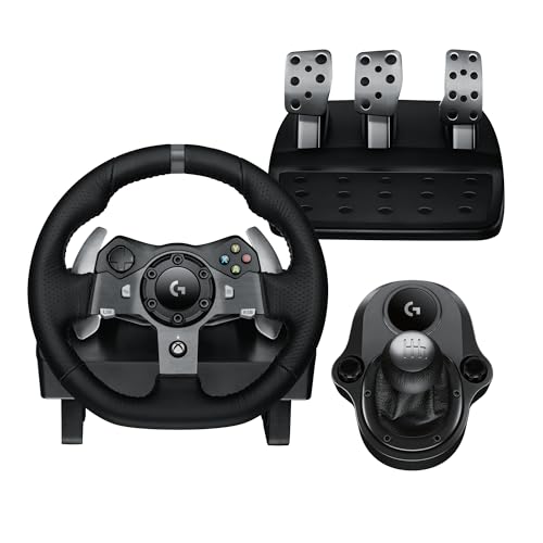 Logitech G920 Driving Force Racing Wheel and Pedals