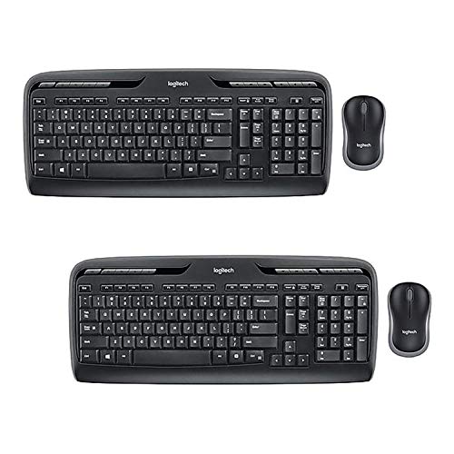 Logitech MK320 Wireless Mouse and Keyboard Combo (2-Pack)