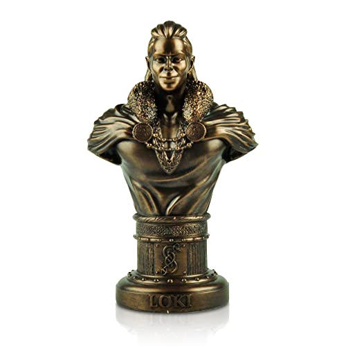 Loki Norse God of Mischief Bust Statue