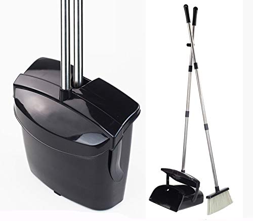 Long Handle Broom and Dustpan Set