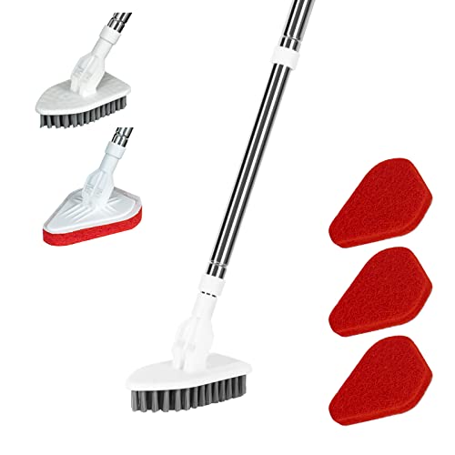 PVC Long Handle Bathroom Cleaning Brush, Size: 23l X 4w X 110h In cm