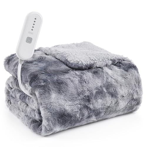 Longering Heated Blanket Throw Electric Blanket