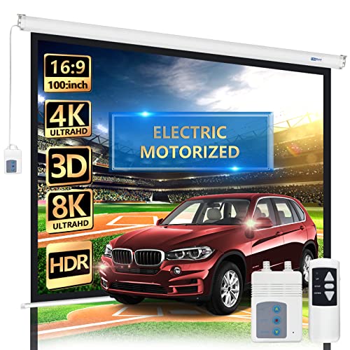 LopBast Motorized Projector Screen