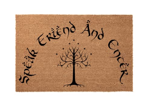 Lord of the Rings Doormat - Personalized and Durable