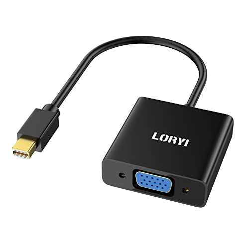 Loryi Mini DispalyPort to VGA Adapter 1080P 60Hz